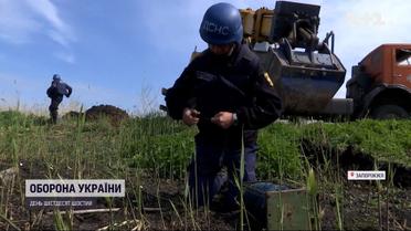 На Запоріжжі сапери знешкоджують десятки рашистськиих мін щодня