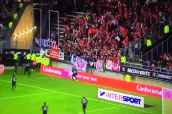 Во Франции во время футбольного матча рухнула трибуна со зрителями