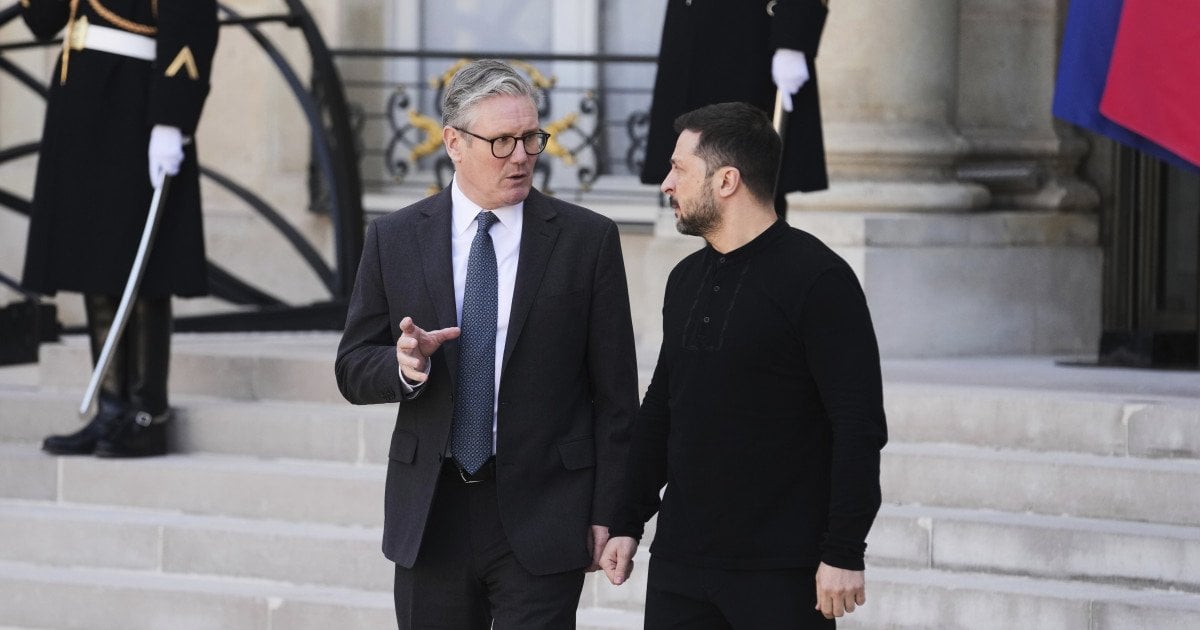 Кір Стармер та Володимир Зеленський