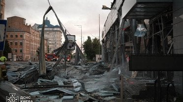 Атка на Київ 2 червня_5 / © Управління ДСНС Києва