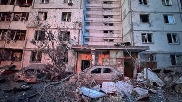 Атка на Київ 2 червня_3 / © Управління ДСНС Києва