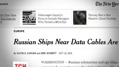 Російські підводні човни можуть залишити світ без Інтернету