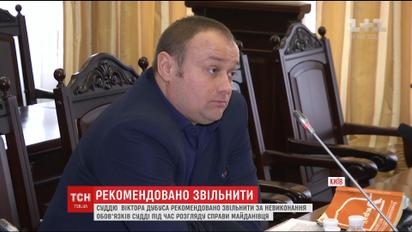 Высшая квалификационная комиссия приняла решение по делу судьи Виктора Дубаса