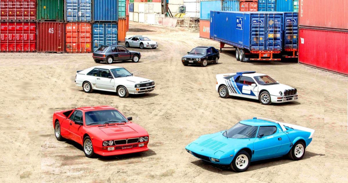На аукцион выставили семь легендарных авто раллийной "Группы Б"