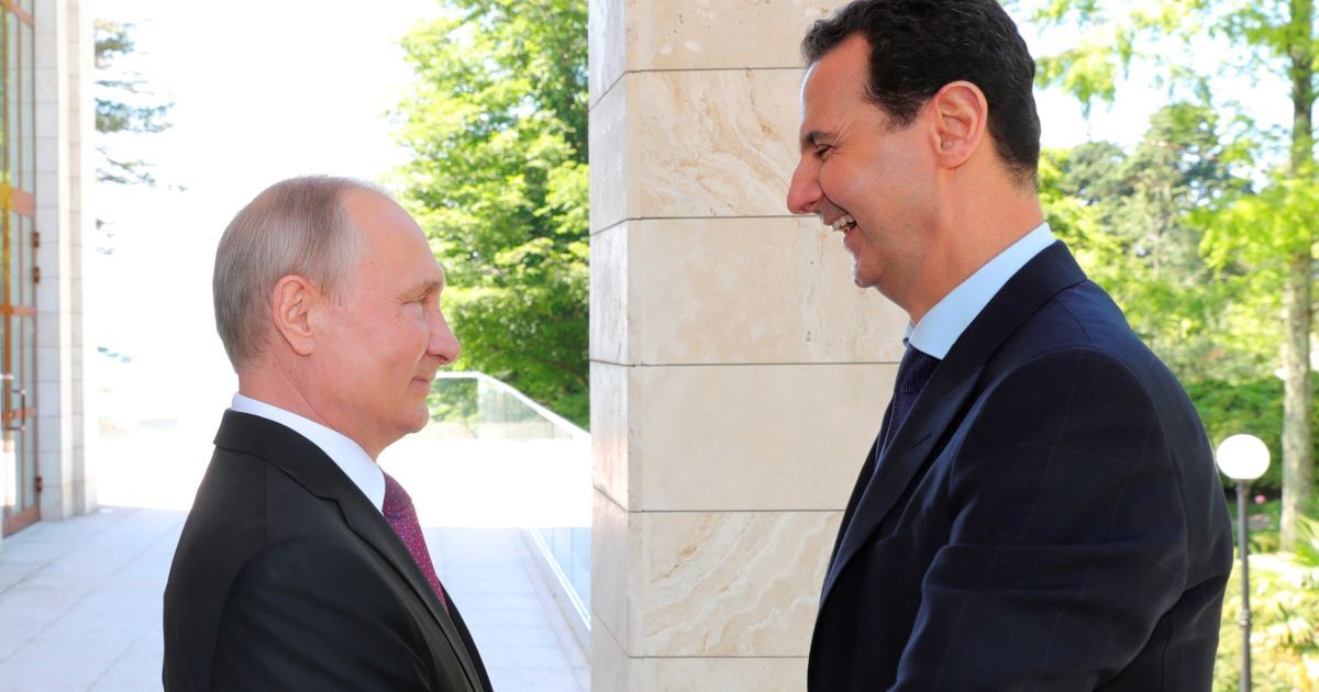 Путин и Асад