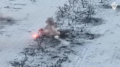 На Запоріжжі бійці бригади "Спартан" знищили російську БМД-4М 