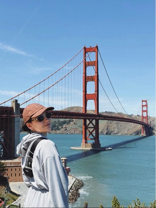 Алина Михайлова в Калифорнии