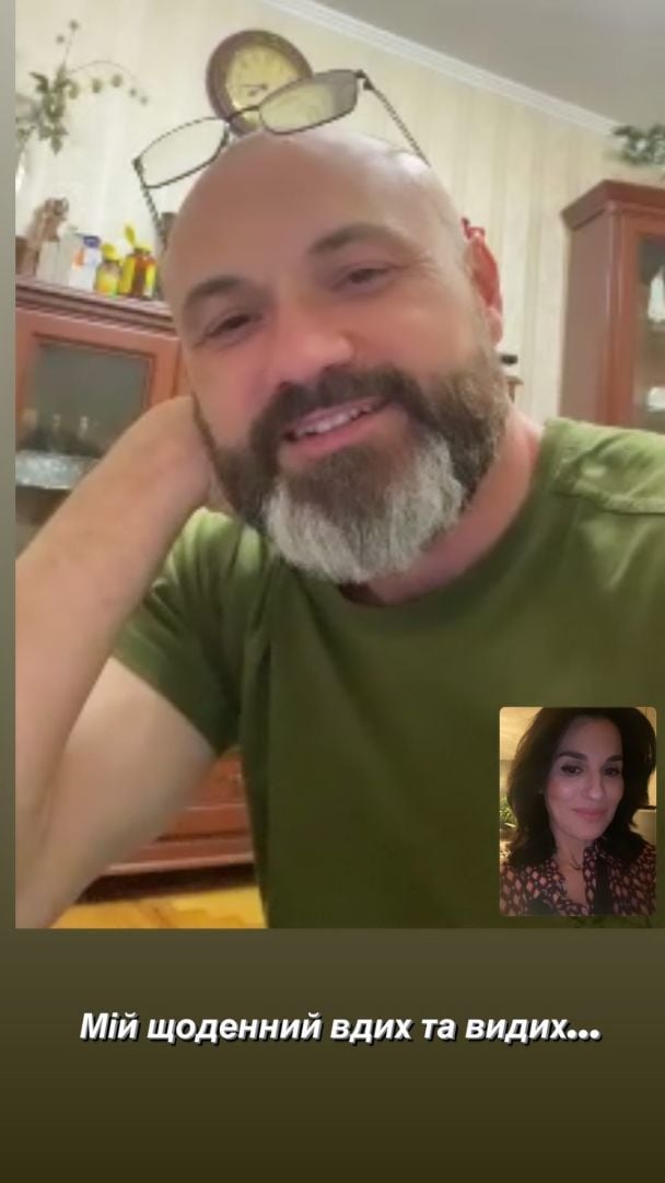 Маша Ефросинина общается с мужем / © instagram.com/mashaefrosinina