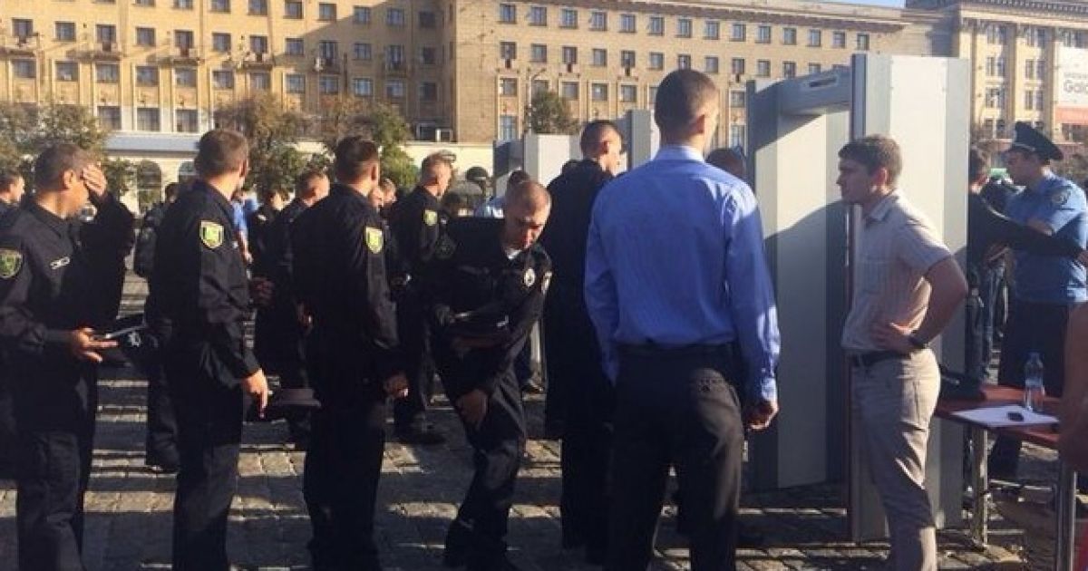 Во время присяги новой полиции в Харькове