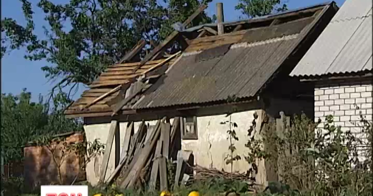 По Полтавщине прошелся смерч