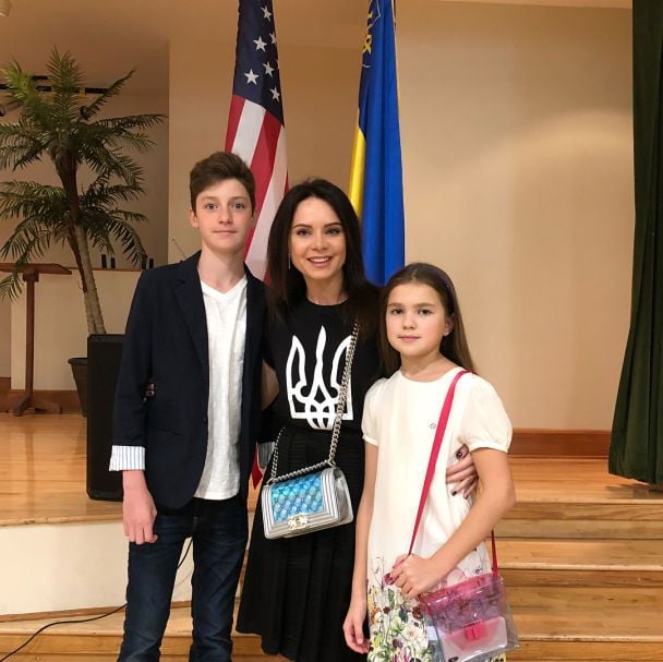 Лилия Подкопаева с детьми / © instagram.com/podkopayeva_official