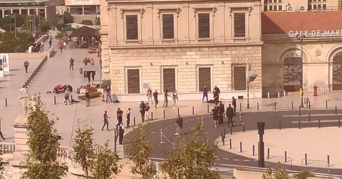 спецоперація на залізничному вокзалі в Марселі_4 / © Infos Françaises‏ / Twitter
