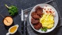 Печінкові котлети з рисом