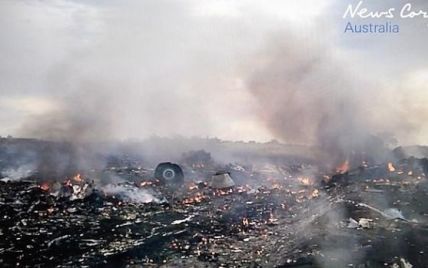 В Сети появилось новое видео первых минут после падения рейса MH17