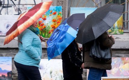 Перший день літа буде прохолодним і мокрим: прогноз погоди  в Україні на вівторок, 1 червня