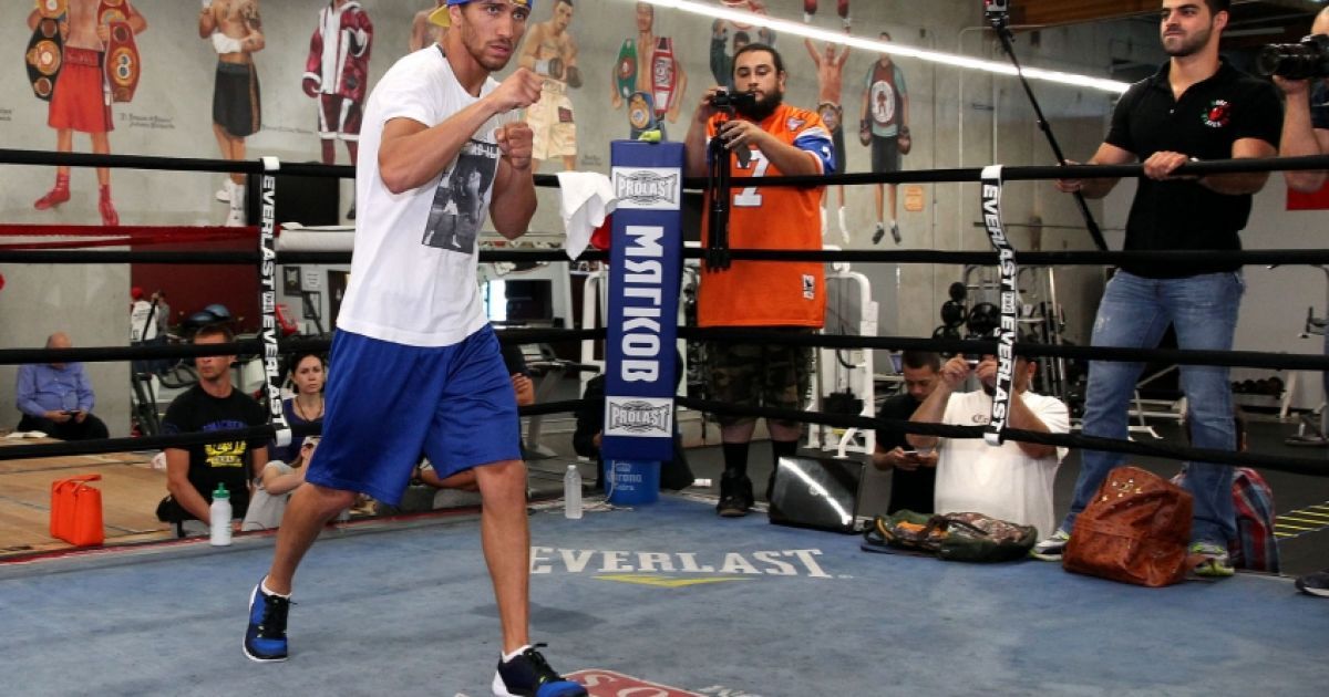 Ломаченко провел тренировку / © toprank.com