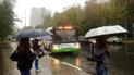 В Москве пошел сильный дождь