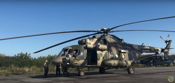 Російський вертоліт Мі-8, який перегнали до України / ©