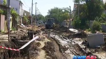 В Одессе жители одной из улиц стали заложниками стихии строительных работ