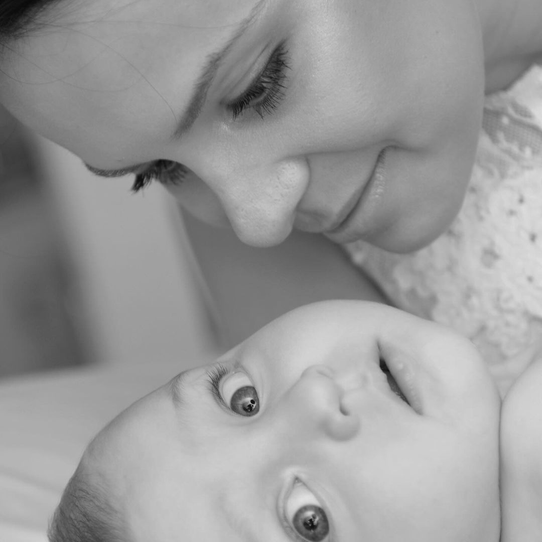 Лилия Подкопаева с сыном / © instagram.com/podkopayeva_official