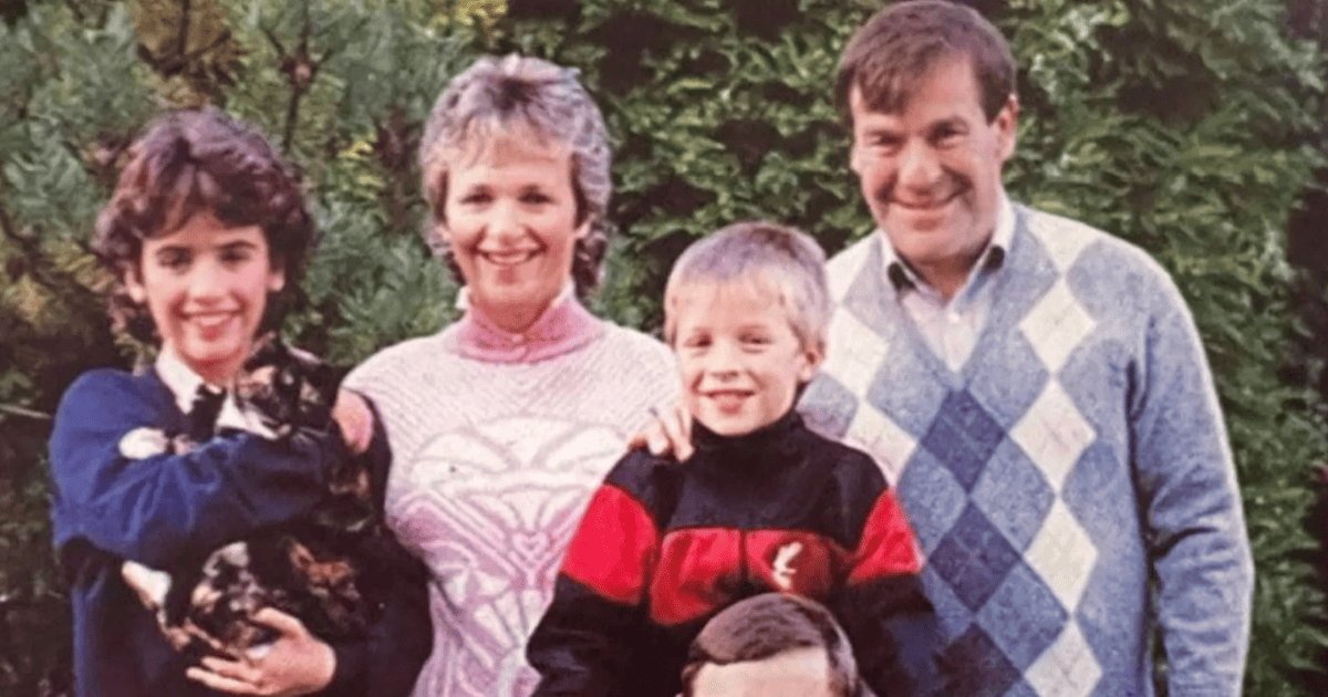 Роб, Діана Парсонс разом із дітьми та Ронні Локвуд