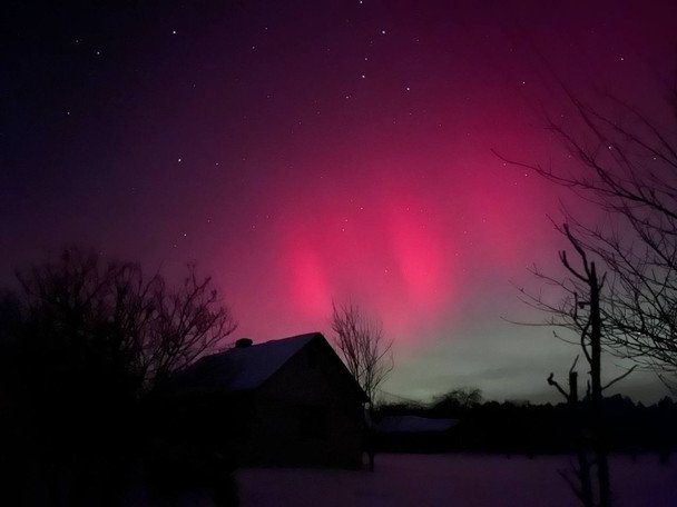 Полярне сяйво / © фото з соцмереж