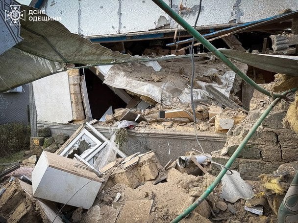 Бойлер вибухнув на Одещині.  / © ДСНС