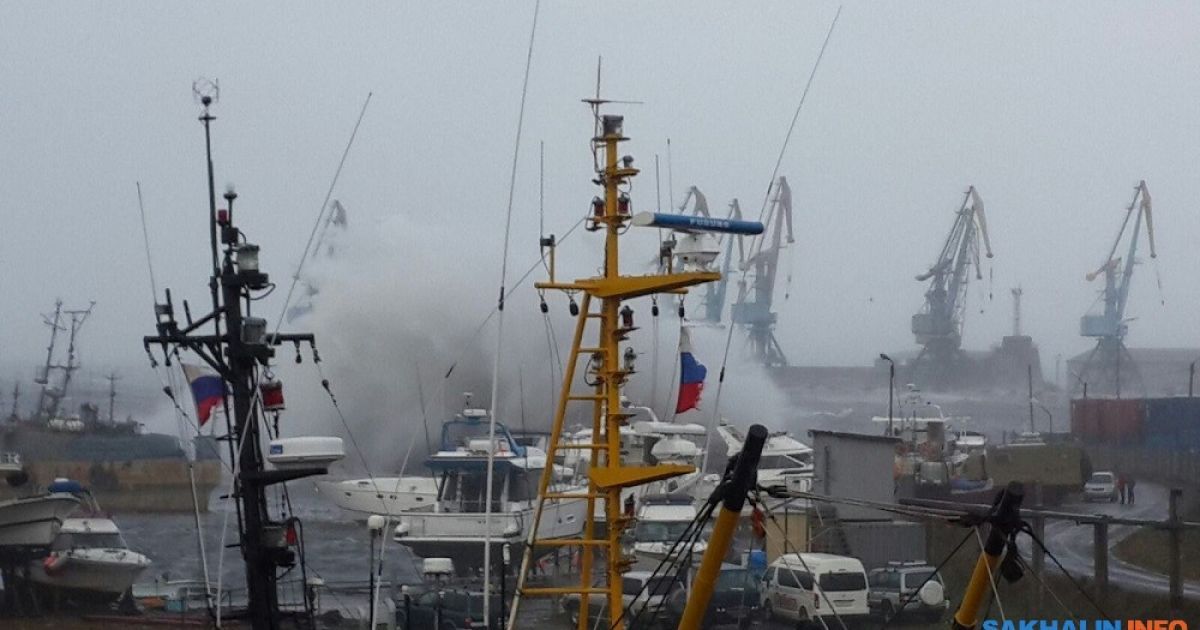 На Сахалині бушует непогода / © sakhalin.info