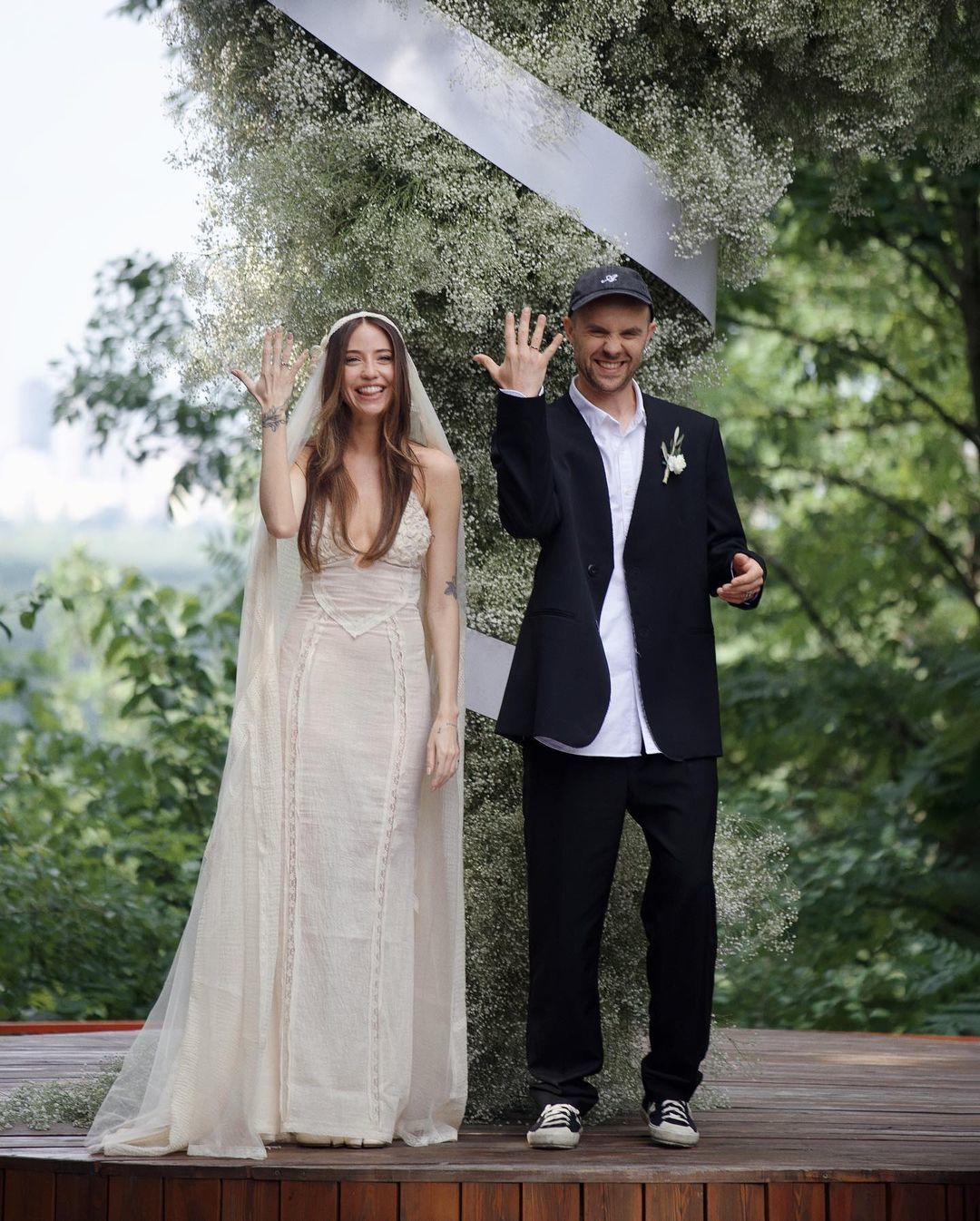 Надя Дорофєєва та Міша Кацурін одружилися / © instagram.com/nadyadorofeeva