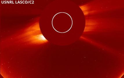 Обсерватория NASA запечатлела недавно обнаруженную околосолнечную комету