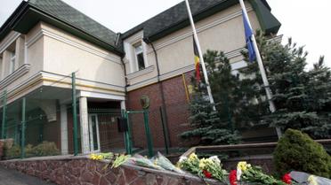 квіти, посольство бельгії_3 / © УНИАН