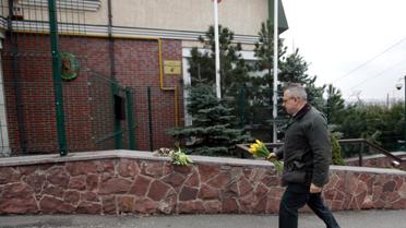 квіти, посольство бельгії_6 / © УНИАН