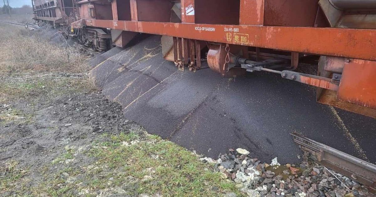 В Дорогуске злоумышленники открыли люки двух зерновозов из Украины