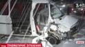 На Сумщині маршрутка з пасажирами врізалась у снігоочисну техніку
