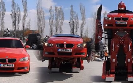 BMW превратили в настоящий трансформер