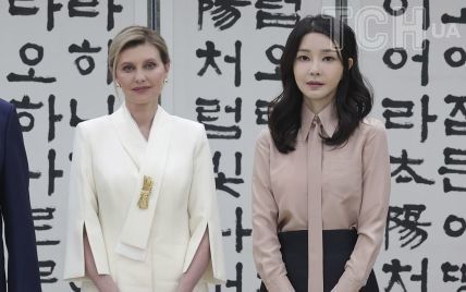 50-річна перша леді Південної Кореї приголомшила молодим виглядом на зустрічі з Оленою Зеленською