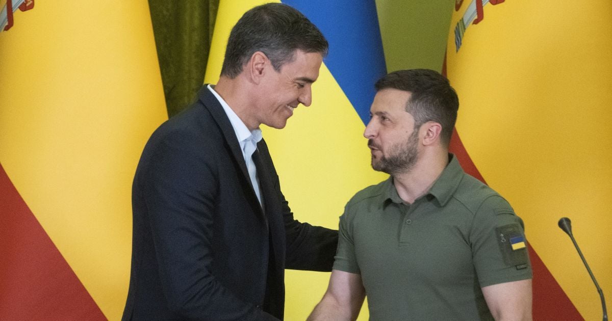Президент України Володимир Зеленський 1 липня зустрівся з прем'єром Іспанії Педро Санчесом