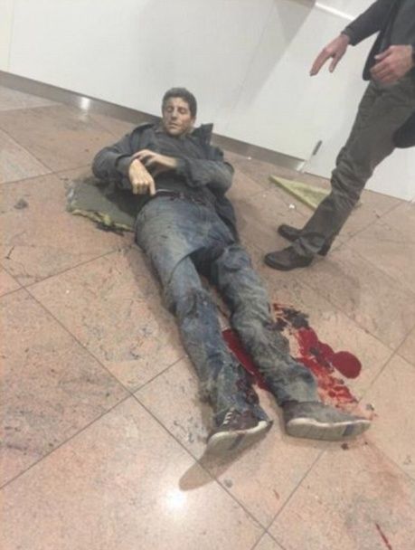 Себастьєн Беллін в аеропорту / © dailymail.co.uk