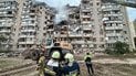 Зруйнована 9-поверхівка на столичному Виноградарі