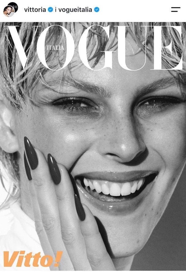 Виттория Черетти, фото: instagram.com/vogueitalia