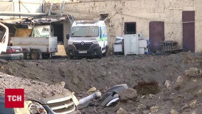 Удар по Киеву 12 февраля: воронки от ракет, очевидцы шокируют подробностями