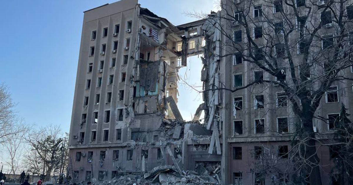 "У кабінет до мене прилетіло": Кім розповів, що окупанти влучили в облдержадміністрацію