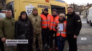 Во Львов прибыл гуманитарный груз из Испании