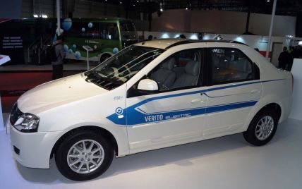 Индусы представили электрический седана Mahindra Verito