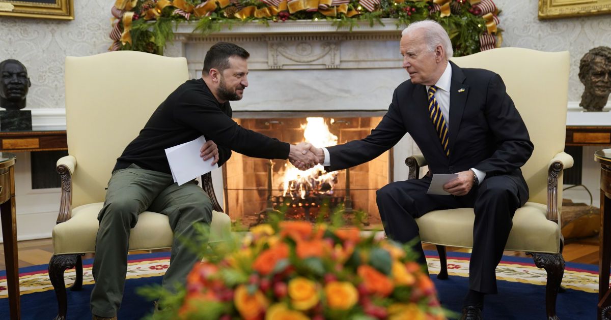 Президент України Володимир Зеленський та президент США Джо Байден