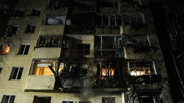 атака на Київ у ніч проти 23 жовтня_2 / © ДСНС