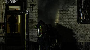 атака на Київ у ніч проти 23 жовтня_5 / © ДСНС