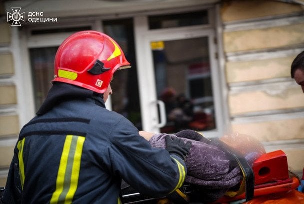 В Одесі обвалився балкон / © ДСНС