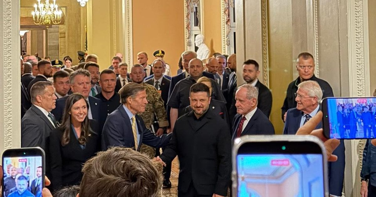 Зеленский и сенаторы