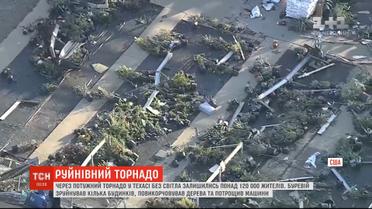 Более 120 тысяч жителей Техаса остались без света из-за мощного торнадо